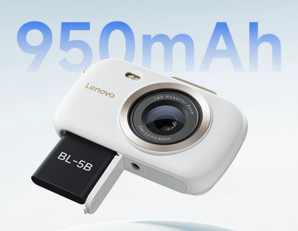 联想X1数码相机今日上架 复古造型+4K录制349元起预售